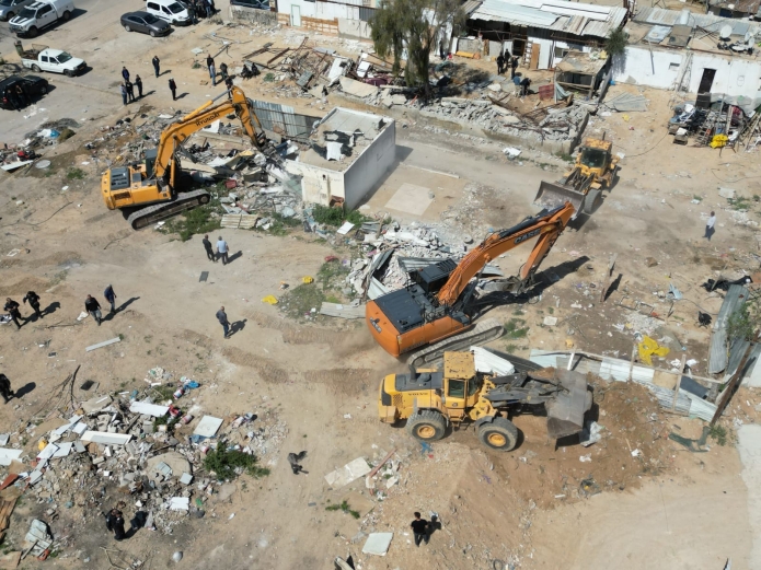 מגרשי מגורים ומגרש למבני ציבור בתל שבע פונו מפולשים. צילום: רמ"י