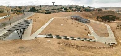 'צוהר למרחב' - שביל חדש במצפה רמון. קרדיט צילום: רשות מקרקעי ישראל