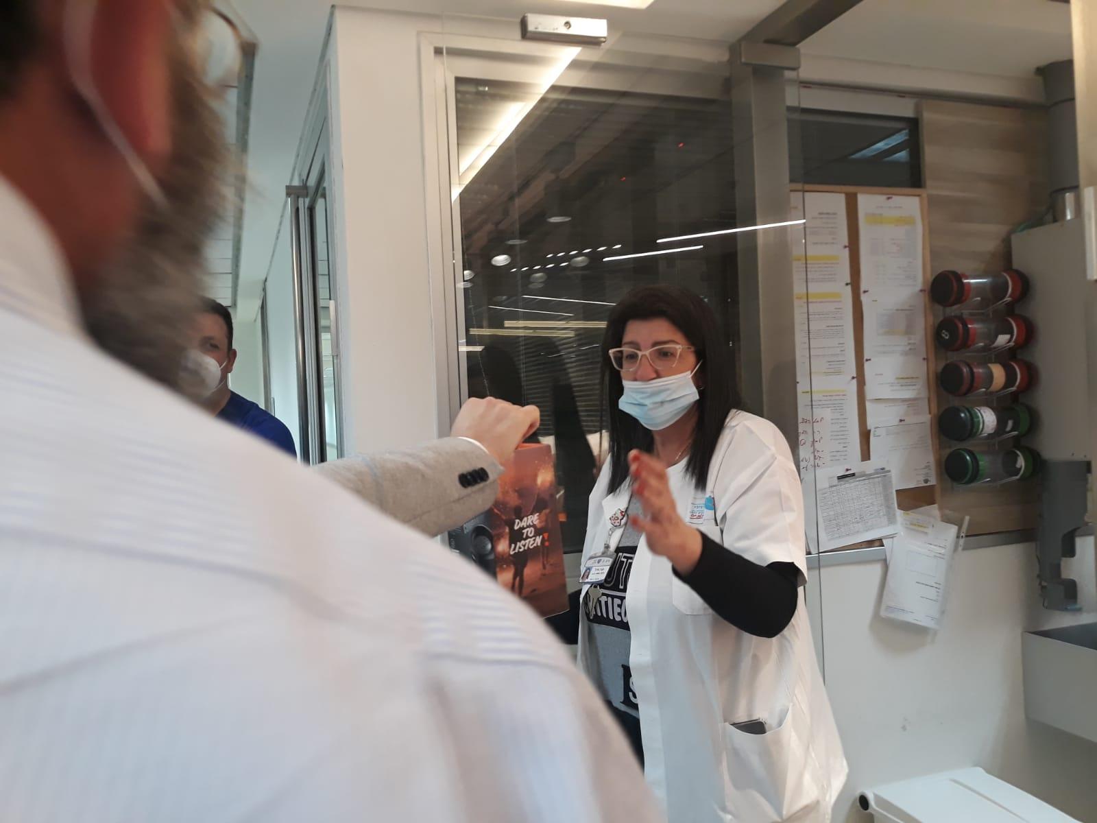 עמותת ושמחת למען הרופאים והאחיות. צילום: מאיר בוסקילה