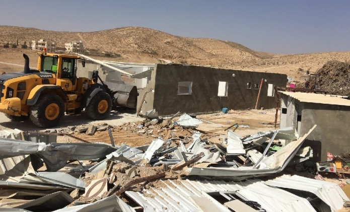 פינוי בנגב (צילום: רשות מקרקעי ישראל)