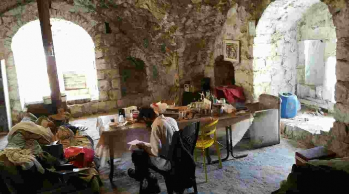 ליפתא , פינוי מבנה מסוכן (צילום רשות מקרקעי ישראל)