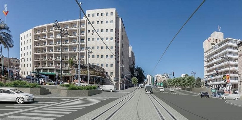 הועדה המחוזית לתכנון ובניה ירושלים אישרה את "הקו הכחול" של הרכבת הקלה