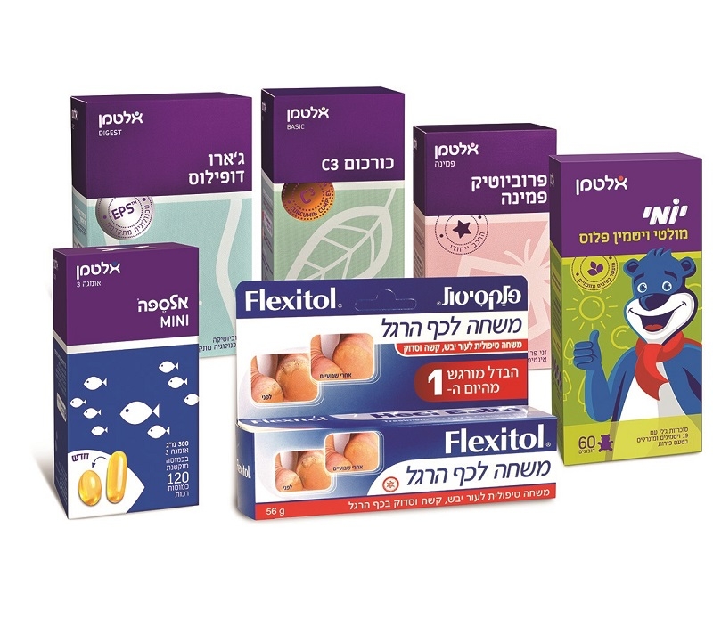 מוצרי אלטמן במבצע ברשת ''ש.ר.מ פארם