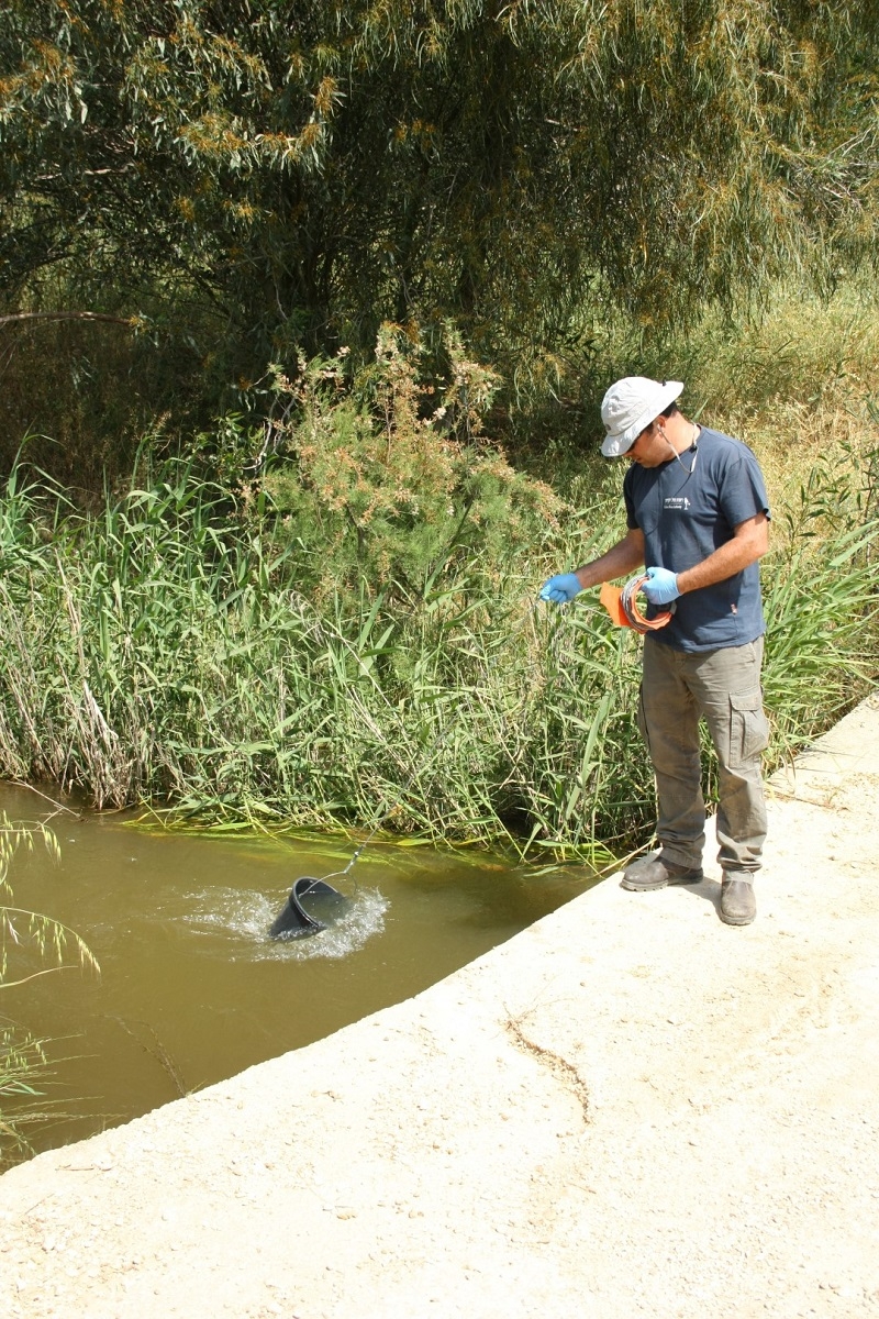 אלון בן מאיר, הממונה על הפיקוח על מי הקישון. צילום: רקפת קובליו רוט, רשות נחל הקישון