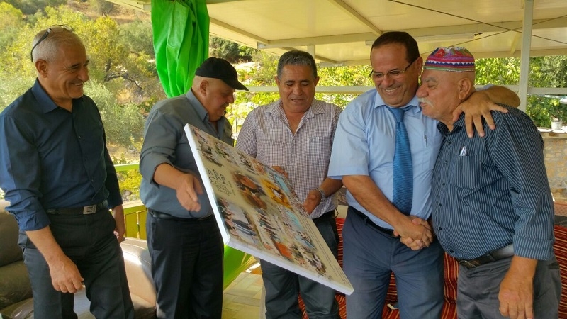 סגן השר לשתפ"א ח"כ איוב קרא הממונה על פיתוח המגזר הדרוזי והצ'רקסי במפגש עם קצינים בכירים (במיל') של בני העדה הדרוזית שנערך אמש בכפר ראמה