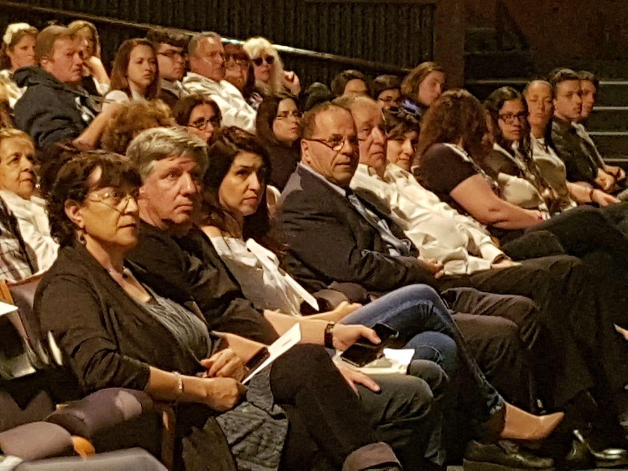 השר איוב קרא בטקס לציון יום הזיכרון לשואה ולגבורה בחיפה במעמד ראש העיר יונה יהב 