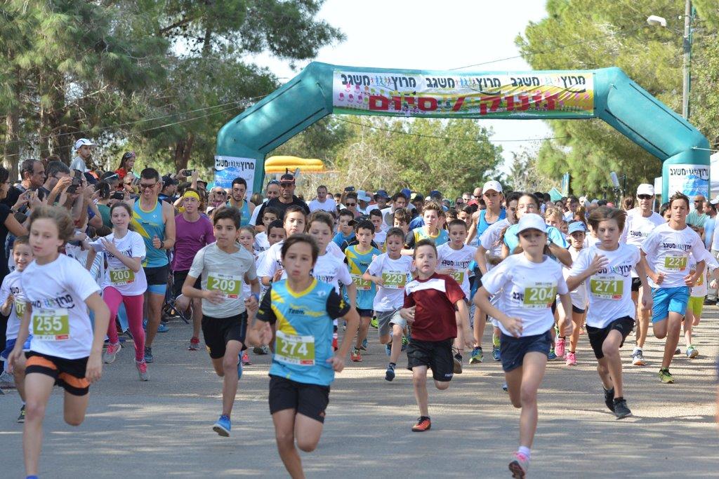 משתתפים במירוץ משגב ה-34. צילום: מוא"ז משגב