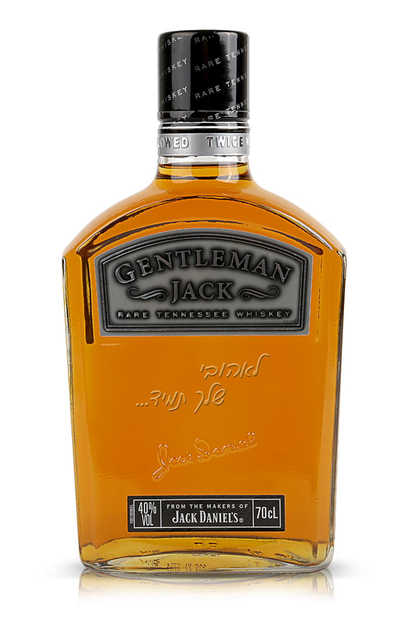 בקבוק וויסקי ג'נטלמן ג'ק 