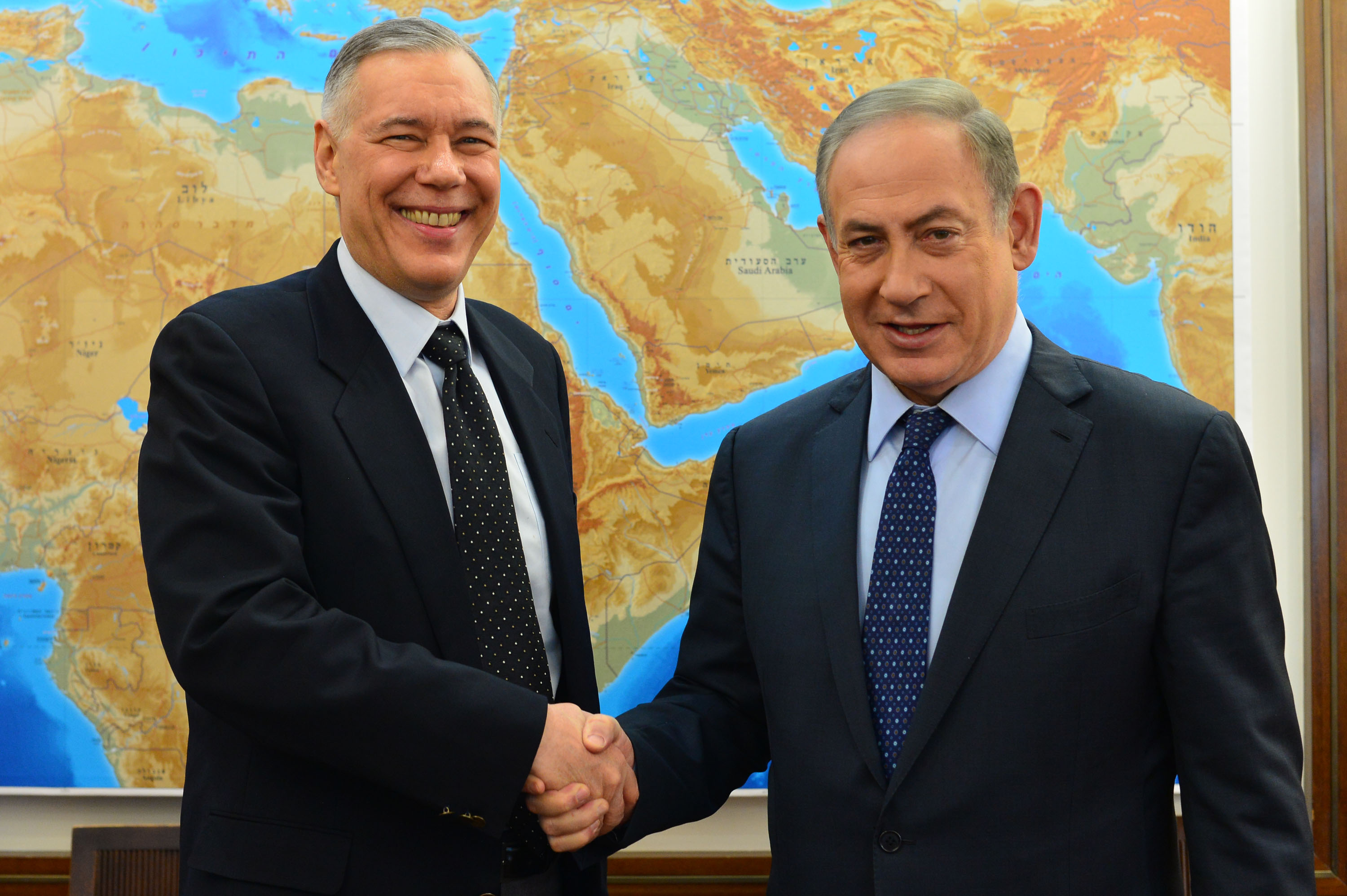 רה"מ נתניהו נפגש הבוקר עם מנכ"ל Applied Materials