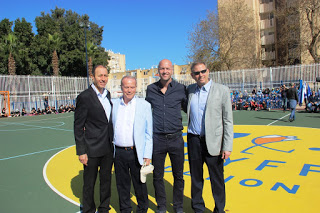 מגרש ספורט משולב ע"ש יוהאן קרויף נחנך בעכו