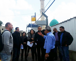 ח"כ חנין ערך סיור בסכנין עראבה וטמרה לקידום תחבורה ציבורית בישובים ערבים