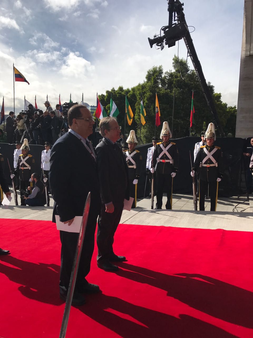 תמונות מהטקס באקוודור