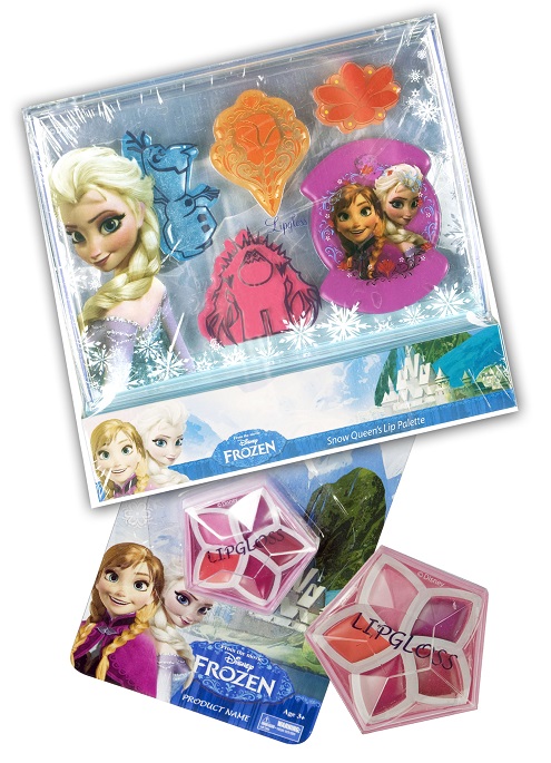 מארזי ליפ גלוסים של 'פרוזן' מבית מארקווינס(צילום: יח"צ חו''ל)