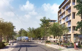 תכניות שקידמה רשות מקרקעי ישראל בהר הצופים – ירושלים לבניית כ-1,600 יח"ד ו-200 יחידות דיור מוגן לצד שטחי ציבור, תעסוקה ומסחר ושטחים פתוחים הוחלטו להפקדה בועדה המחוזית לתכנון ולבניה מחוז ירושלים הדמיות תוכניות הר הצופים. קרדיט : נעמה מליס אדריכלות ובינוי ערים, view point