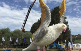 בילוי משפחתי בפסח: פסטיבל הפיסול הבינלאומי 'אבן בגליל' במעלות תרשיחא צילומים – שלמה שרביט