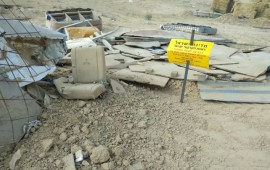 רשות מקרקעי ישראל וגורמי אכיפה פעלו לפינוי 3 פלישות בלתי חוקיות לאדמות המדינה, וחסימת המעבר להשלכת פסולת בלתי חוקית פינוי בנגב(צילום: רשות מקרקעי ישראל)