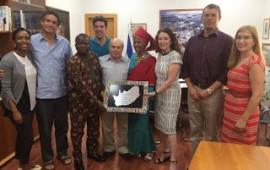 יו''ר הסוכנות נתן שרנסקי נפגש עם מנהיגים אפריקאים בירושלים יו